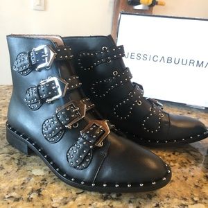 Studded boot US 10, IT 40 Jessica Buurman